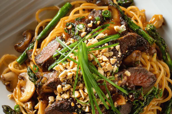 Smashed Beef Patties with Mushrooms