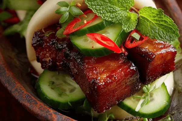 Vietnamese Pork Rice Rolls