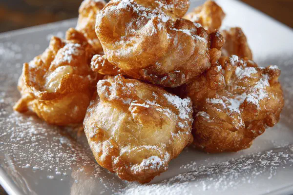 Honey Cinnamon Apple Fritters