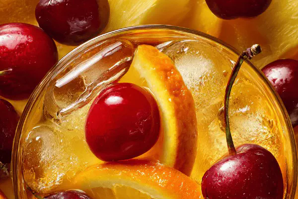 Rhubarb Hibiscus Cooler