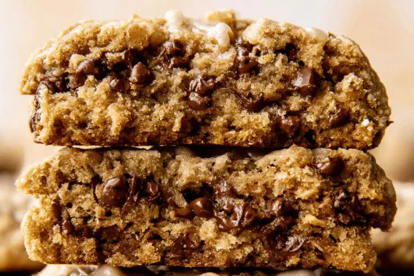 White Chocolate Cranberry Oatmeal Cookies