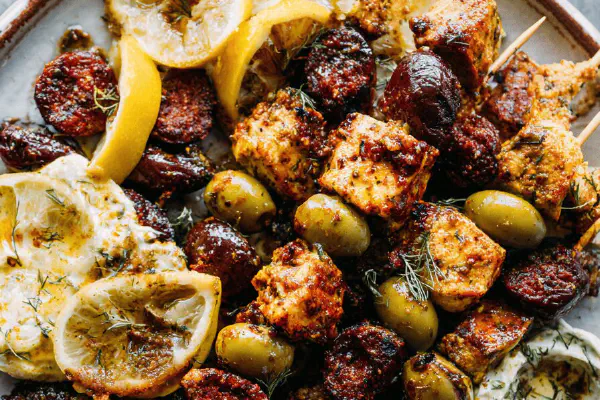 Chicken Naan Sandwiches