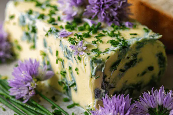 Chive Blossom Butter