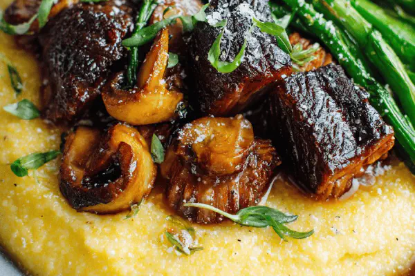 Quick Polenta with Taleggio