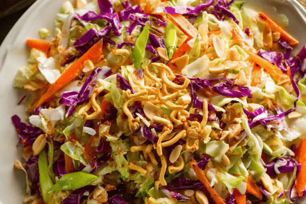 Toasted Crunchy Asian Slaw