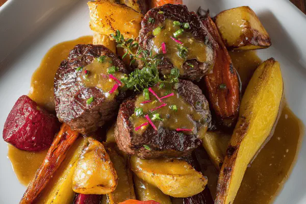 Duck Breast Red Wine Cocoa