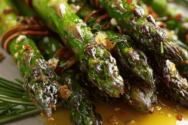 Spinach Lentil Asparagus Salad