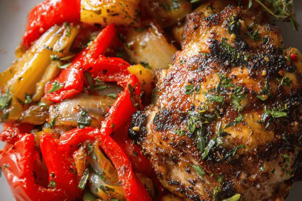 Grilled Veal with Avocado Beet Salad