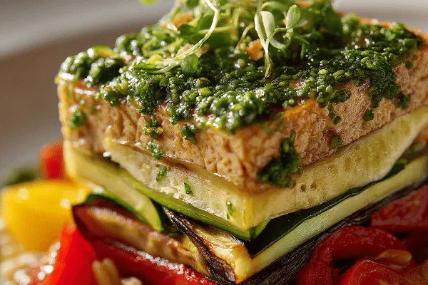 Tofu Vegetable Ratatouille Remix