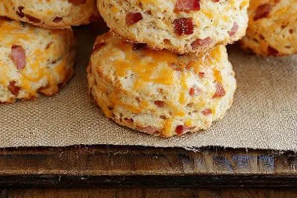 Ham Cheddar Biscuits