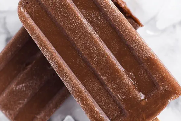 Homemade Fudgesicles Twist