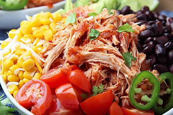 Cheesy Salsa Chicken Rice