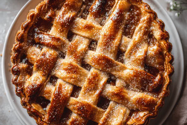 Cherry Pie with Yogurt Crust