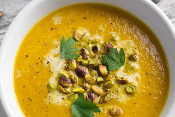 Nutty Pumpkin Potato Soup