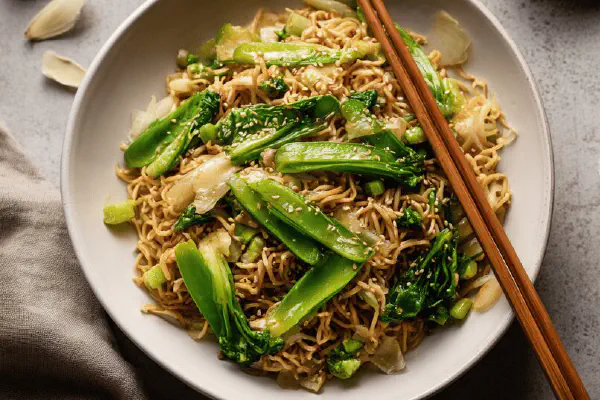 Beef Eggplant Pleurote Ramen