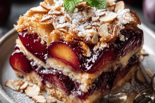 Rhubarb Elderflower Cake