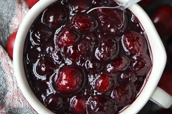 Quick Cherry Sauce Twist