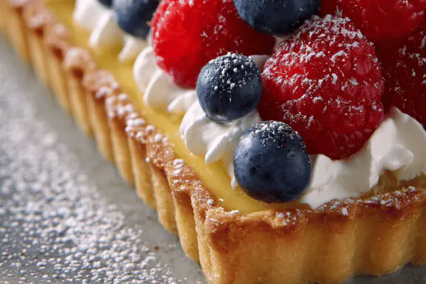 Lemon Raspberry Tart