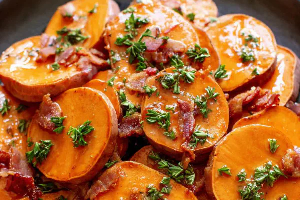 Honey Cinnamon Sweet Potatoes