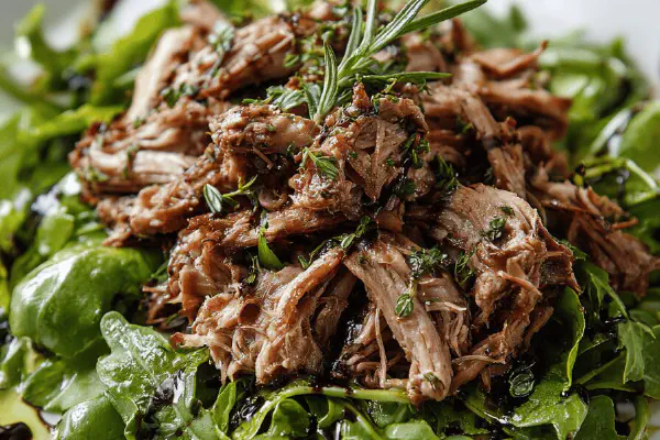 Veal Mustard Leeks Roast