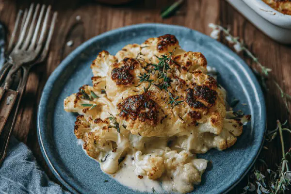 Cauliflower Spelt Gratin