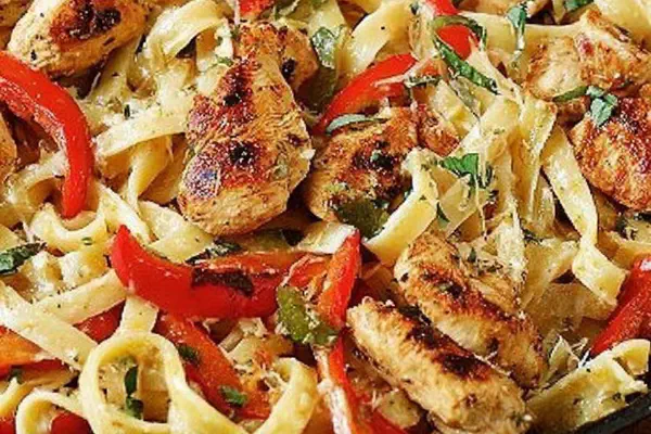 Creamy Cajun Andouille Pasta
