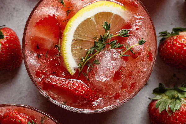 Orange-Port Splash on Ice