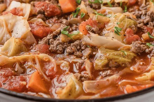 Instant Pot Stuffed Cabbage Soup