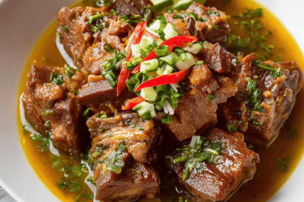 Curried Beef Stuffed Peppers