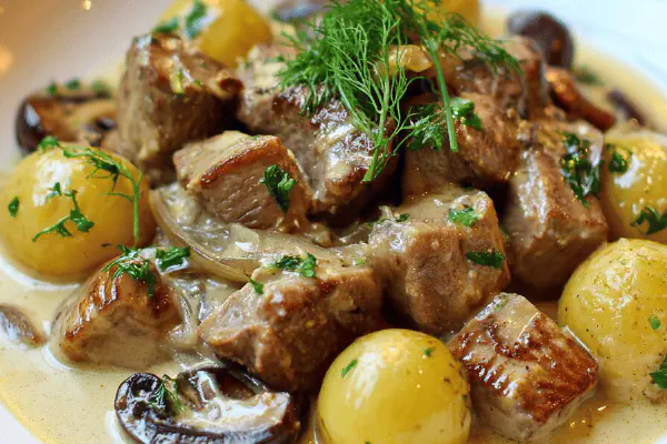 Riesling Chicken Thighs