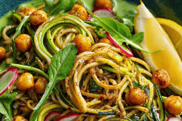 Red Bean Rapini Chicken Salad