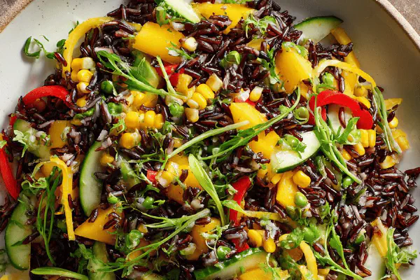 Marinated Pork Spinach Salad